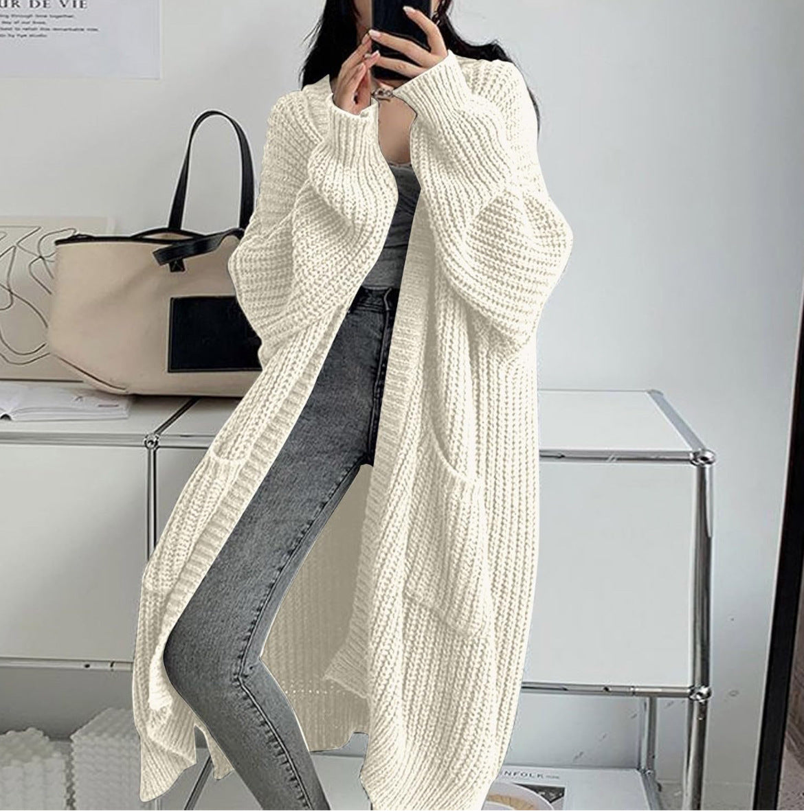 Cardigan Long Oversize