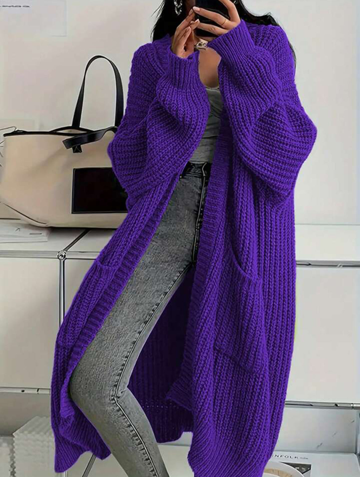 Cardigan Long Oversize