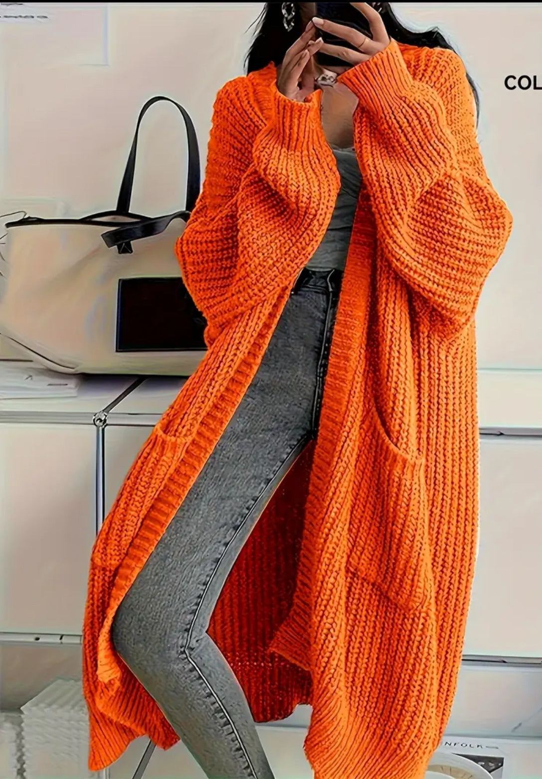 Cardigan Long Oversize