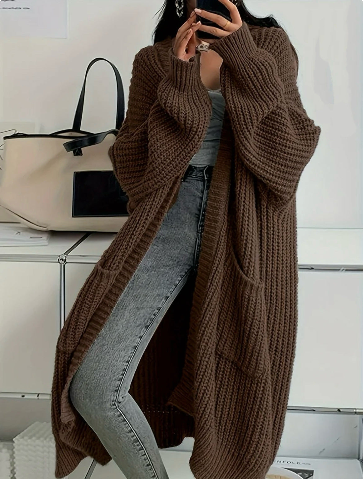 Cardigan Long Oversize
