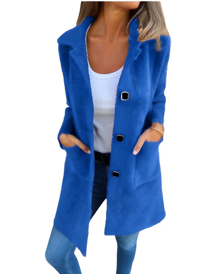 Manteau Doux Élégant