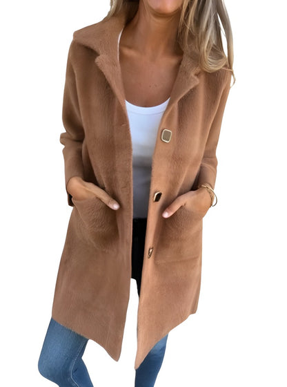 Manteau Doux Élégant