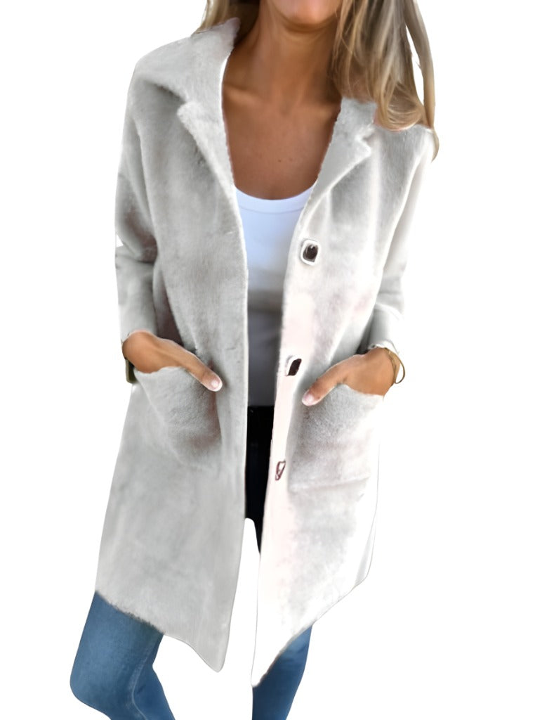 Manteau Doux Élégant