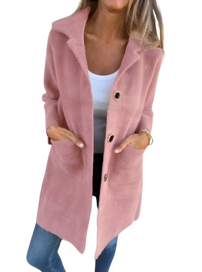 Manteau Doux Élégant
