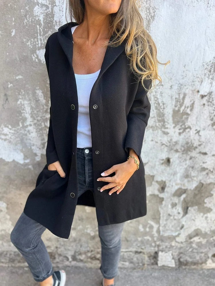 Manteau Chic à Capuche